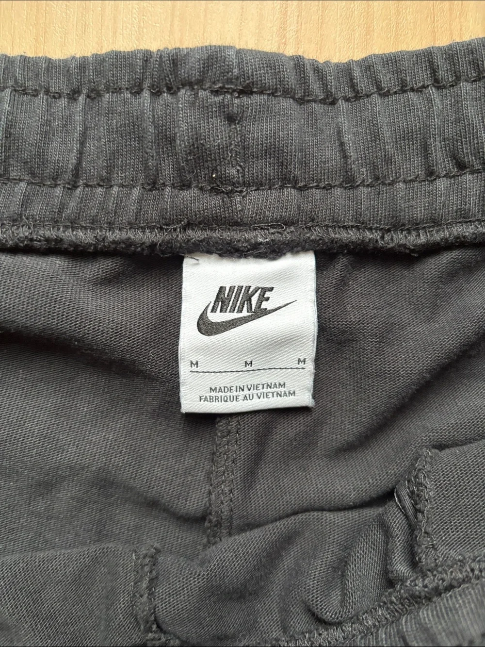 Nike Cotton Jogger Style Sweat Pant. Black. Size Medium. Like New